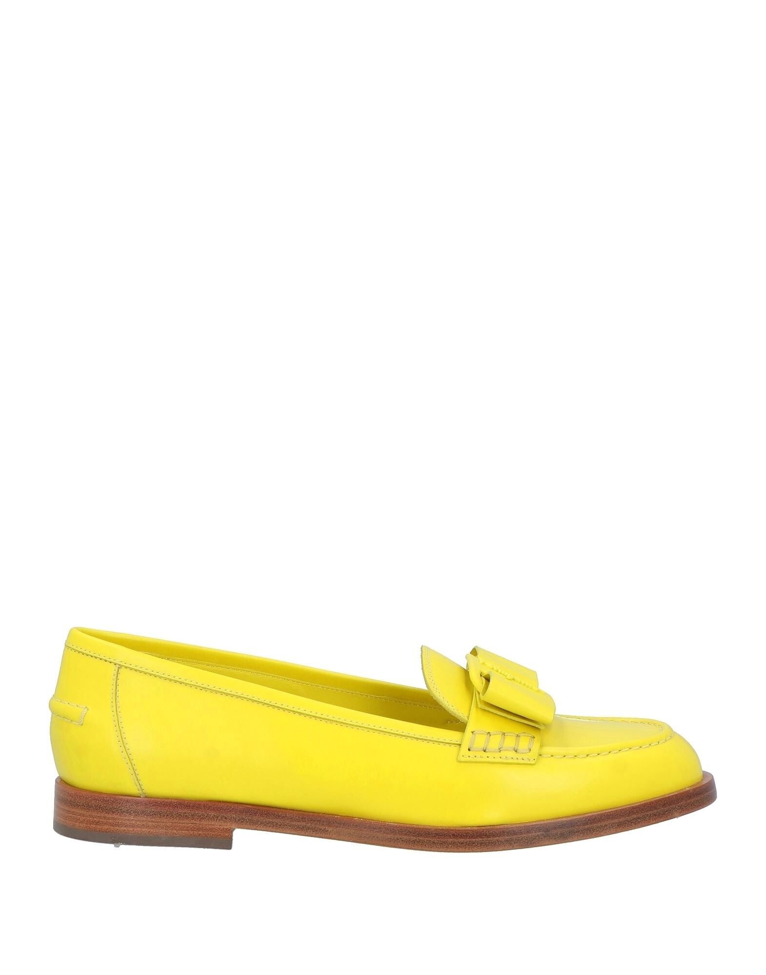 Лоферы Ferragamo, желтый