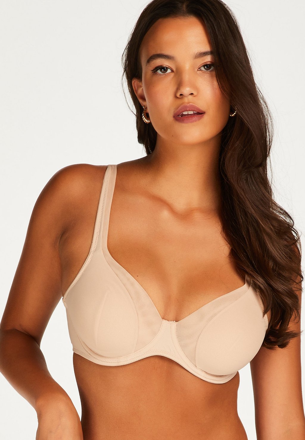 

Бюстгальтер на косточках Hunkemöller, бежевый