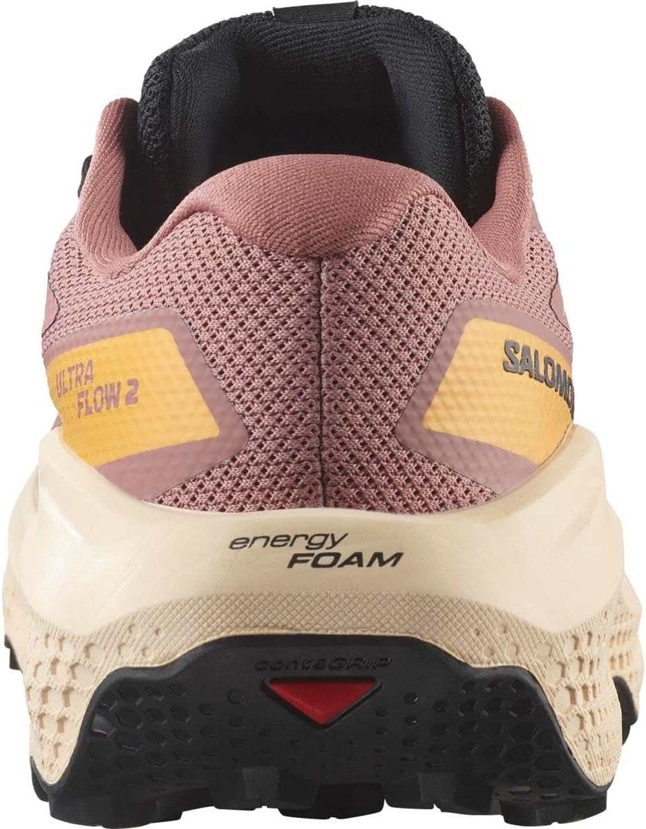 Кроссовки Salomon Mens Ultra Flow 2 GTX, 2025 Gtx Burlwood Tender Peach Warm Apricot — фото 4