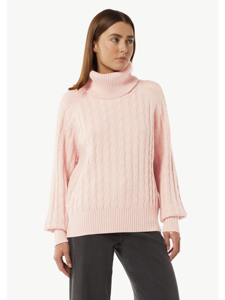 

Пуловер comma Strickpullover langarm, розовый