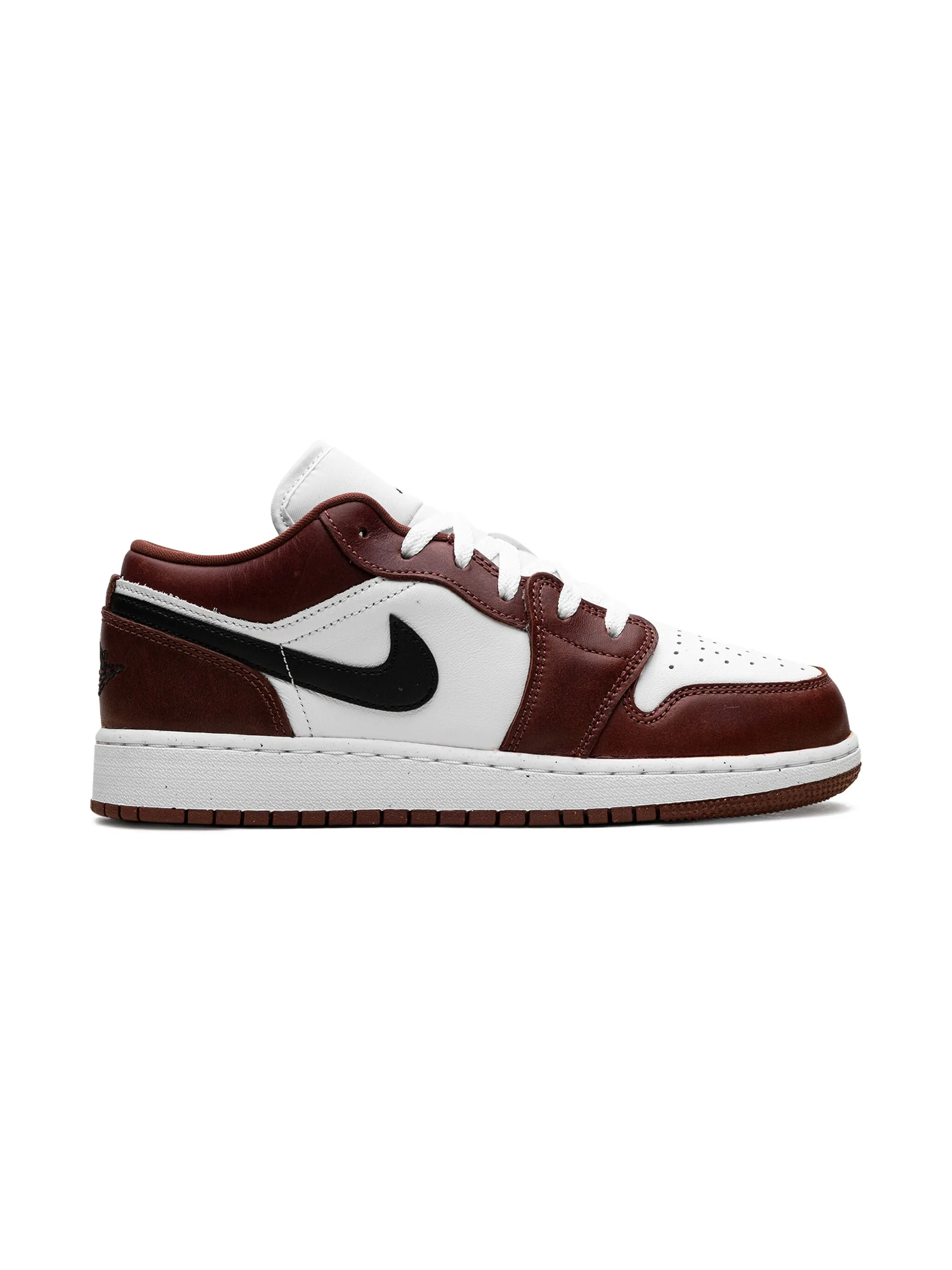 Кроссовки Air Jordan 1 Low SE Dark Pony Jordan Kids, коричневый — фото 2