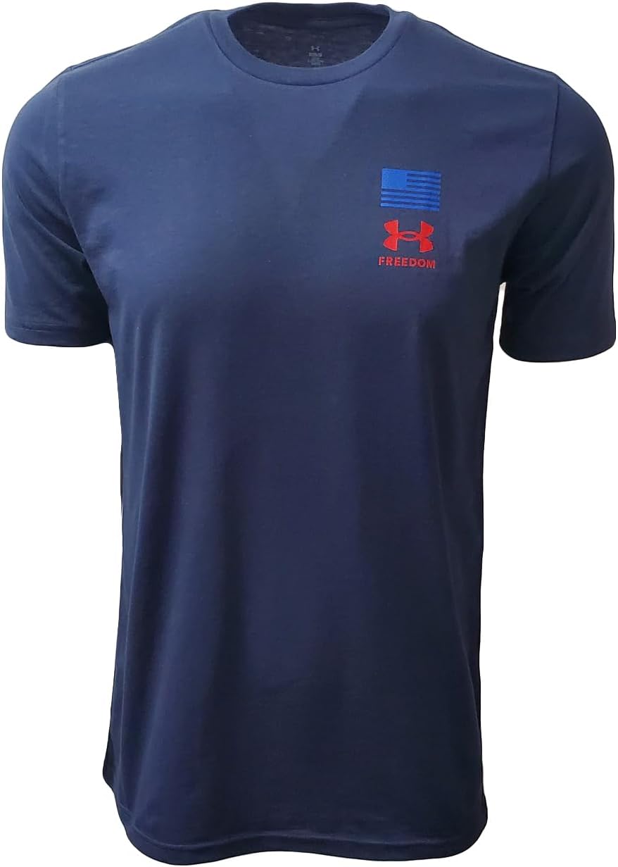 

Мужская футболка Under Armour с флагом свободы, (410) Midnight Navy/Red, Красный, Мужская футболка Under Armour с флагом свободы, (410) Midnight Navy/Red