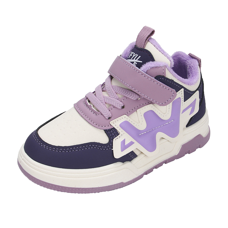 

Износостойкие низкие детские скейтерские кроссовки Kids' TONYBEAR, фиолетовый