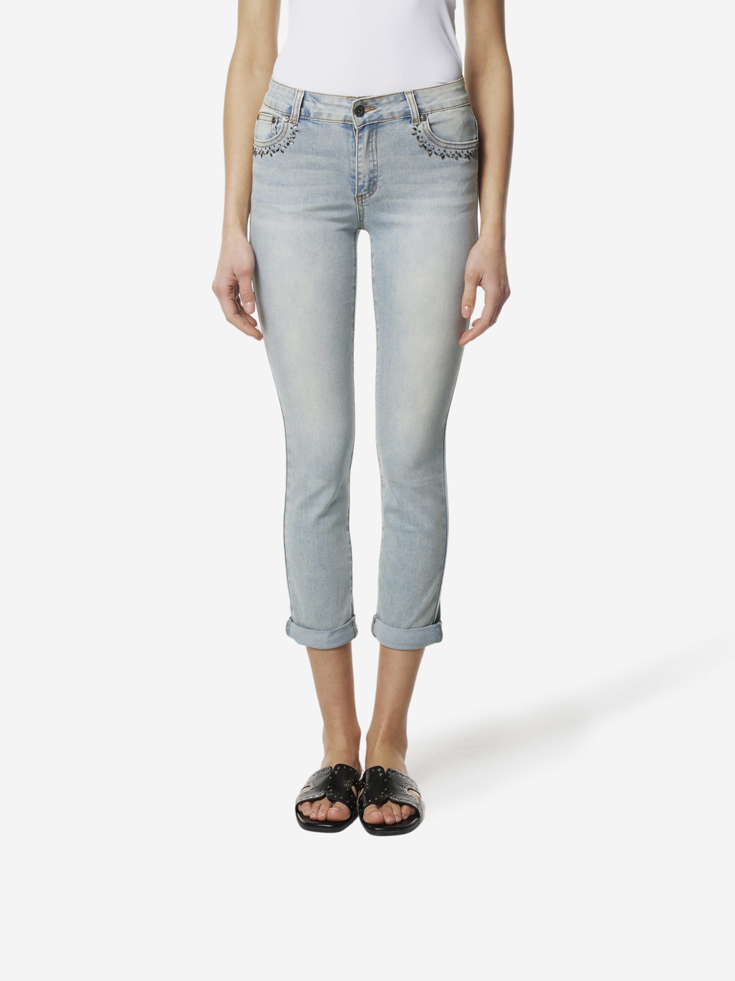 

KOROSHI Джинсы Regular в светло-голубом цвете