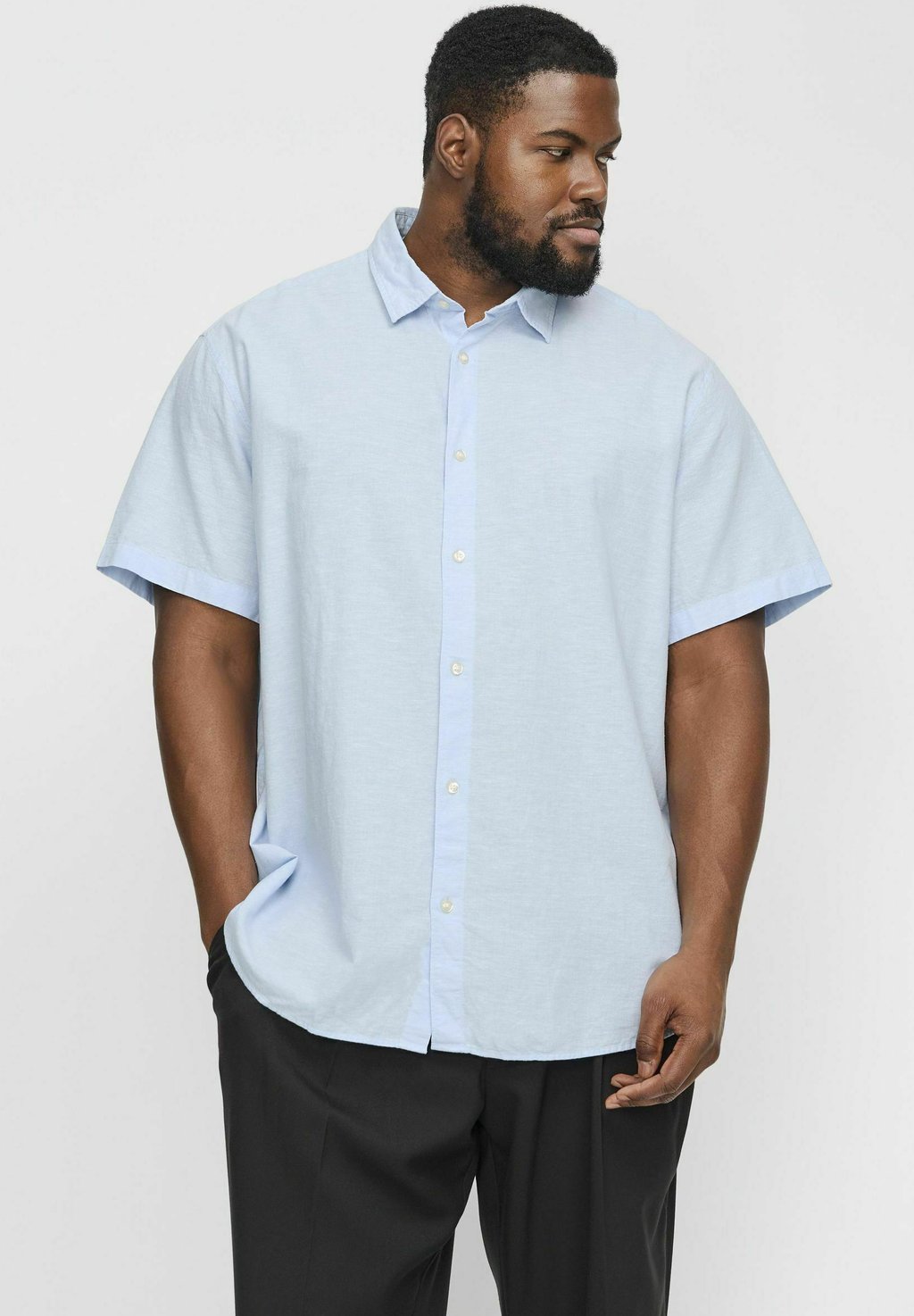 

Рубашка JJEBREEZE SHIRT Jack & Jones, светло-голубой