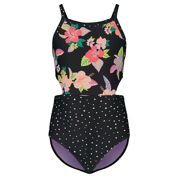 

Детский купальник флорал принт для девочек 7-16 лет Roxy