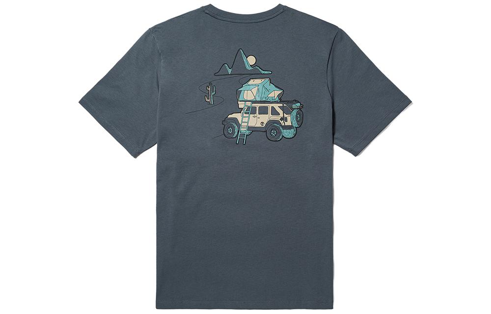 

Футболка унисекс Rock Cyan Timberland, Rock Cyan