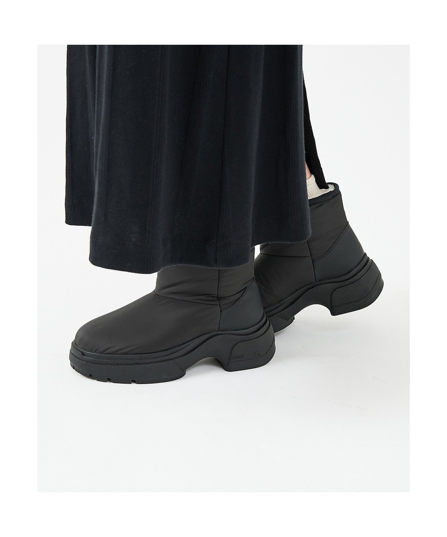 Меховые сапоги с подкладкой W05 / Меховые сапоги Abahouse Lastword, black