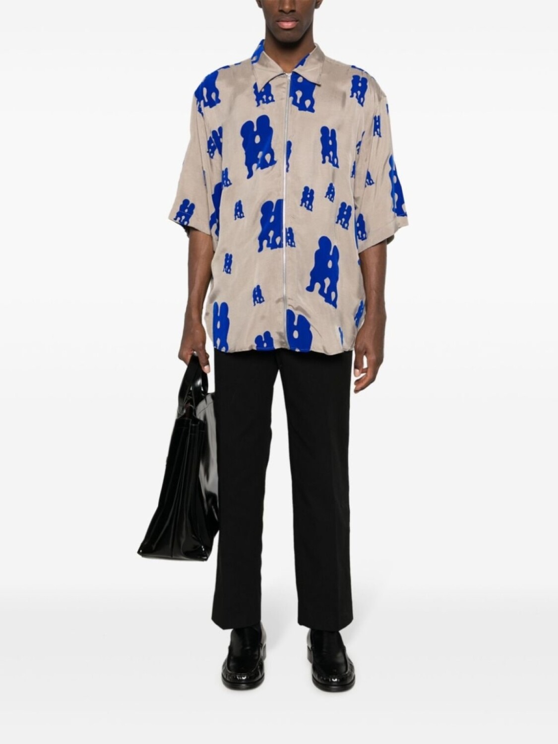 

Acne Studios прямые брюки строгого кроя, черный