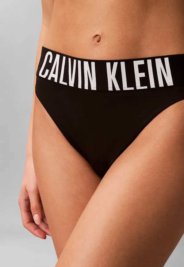Бразильские бикини-трусики intense power Calvin Klein Swimwear, Black — фото 4