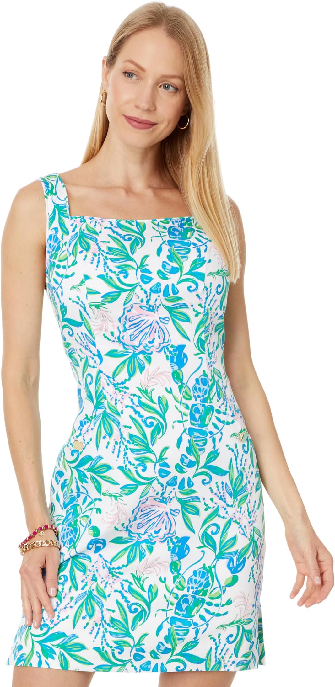 

Платье Lilly Pulitzer The Lilly Shift, цвет Resort White Just A Pinch