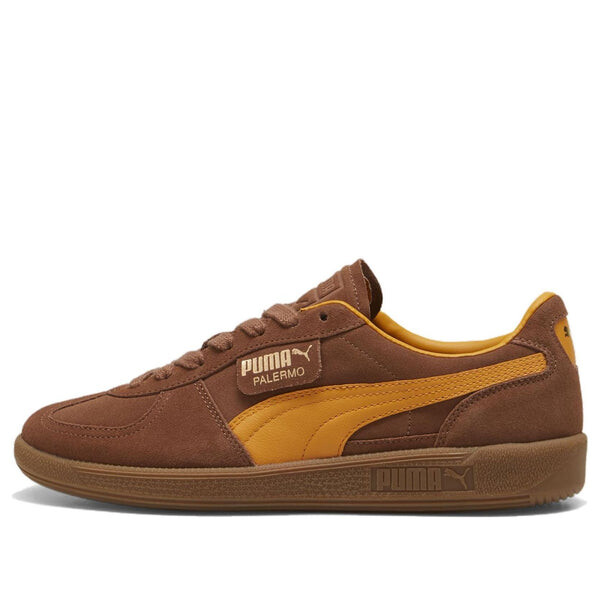

Кроссовки palermo 'brown mushroom ginger tea' Puma, коричневый