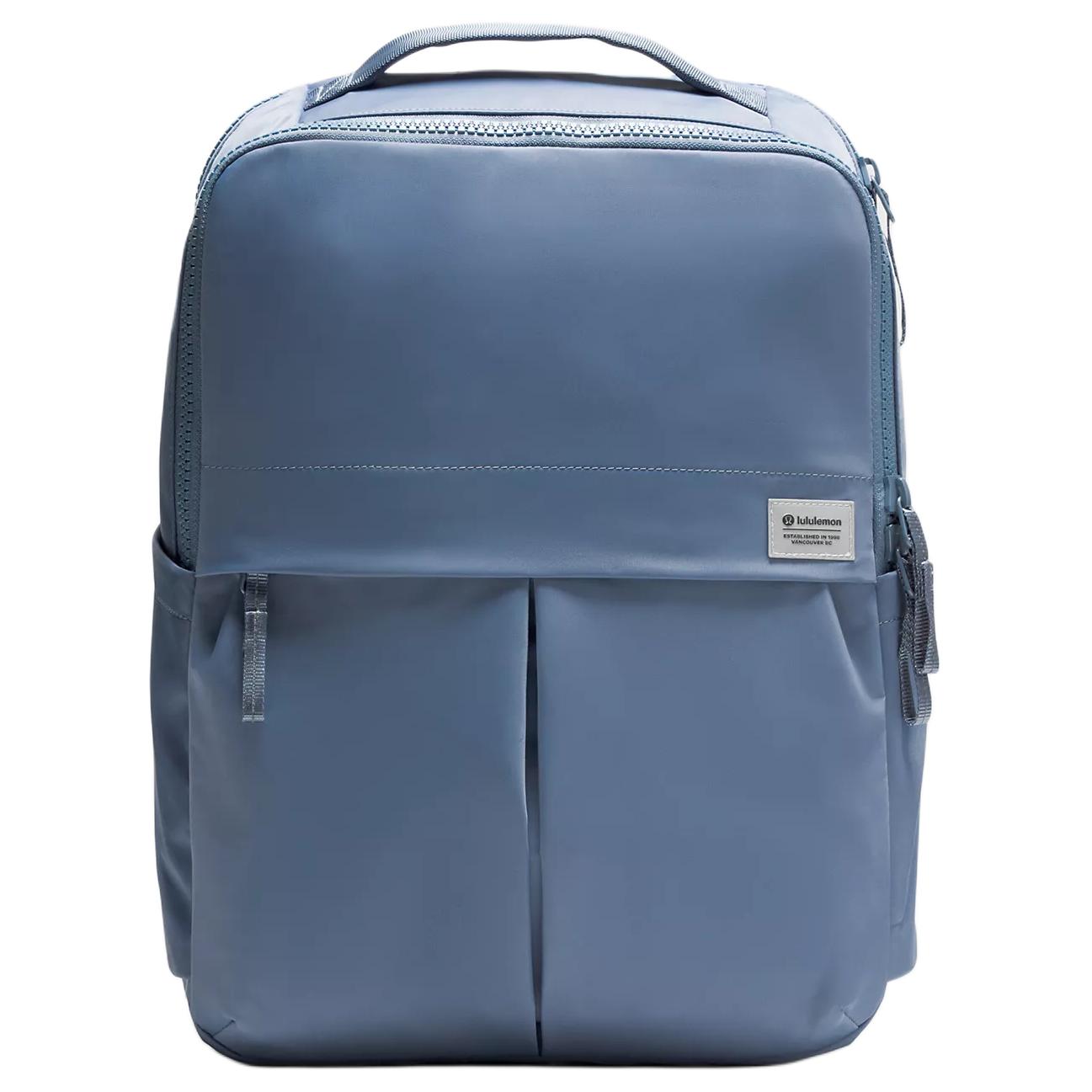 

Lululemon Стираный синий нейлоновый рюкзак унисекс, Washed Blue