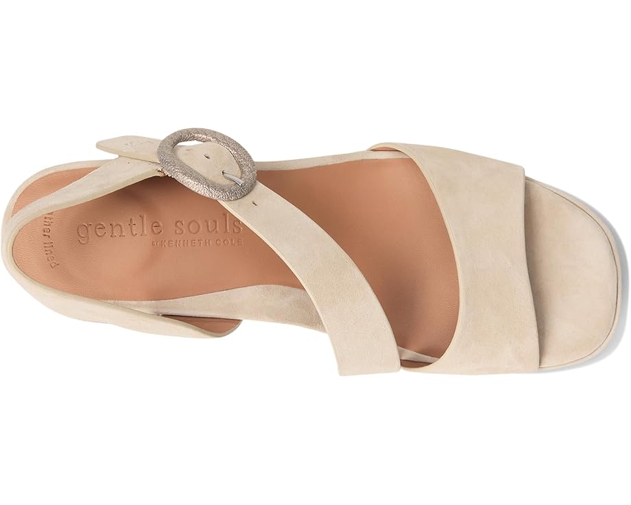 Туфли Gentle Souls by Kenneth Cole Roma, цвет Light Taupe Suede — фото 2