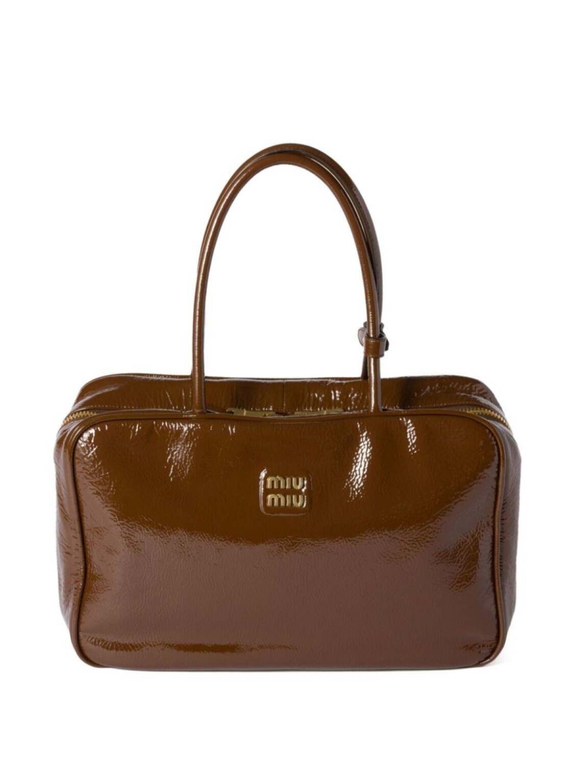 

Сумка-тоут Beau Miu Miu, коричневый