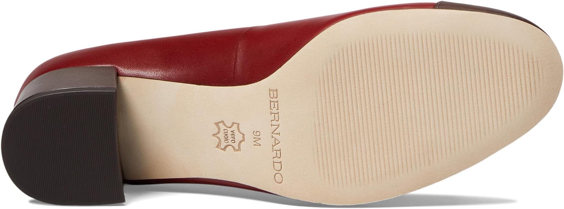 Туфли Bernardo Marisol, цвет Dark Red/Chocolate — фото 3