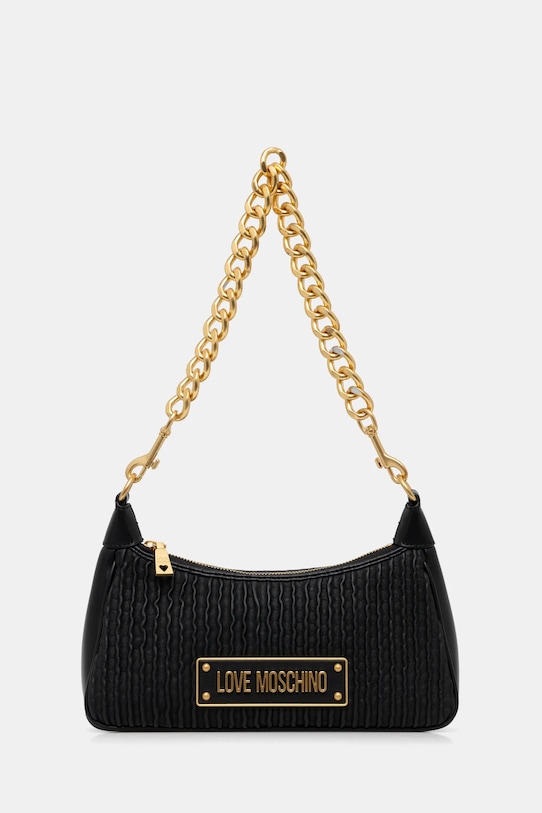 

Кожаная сумка Love Moschino, черный