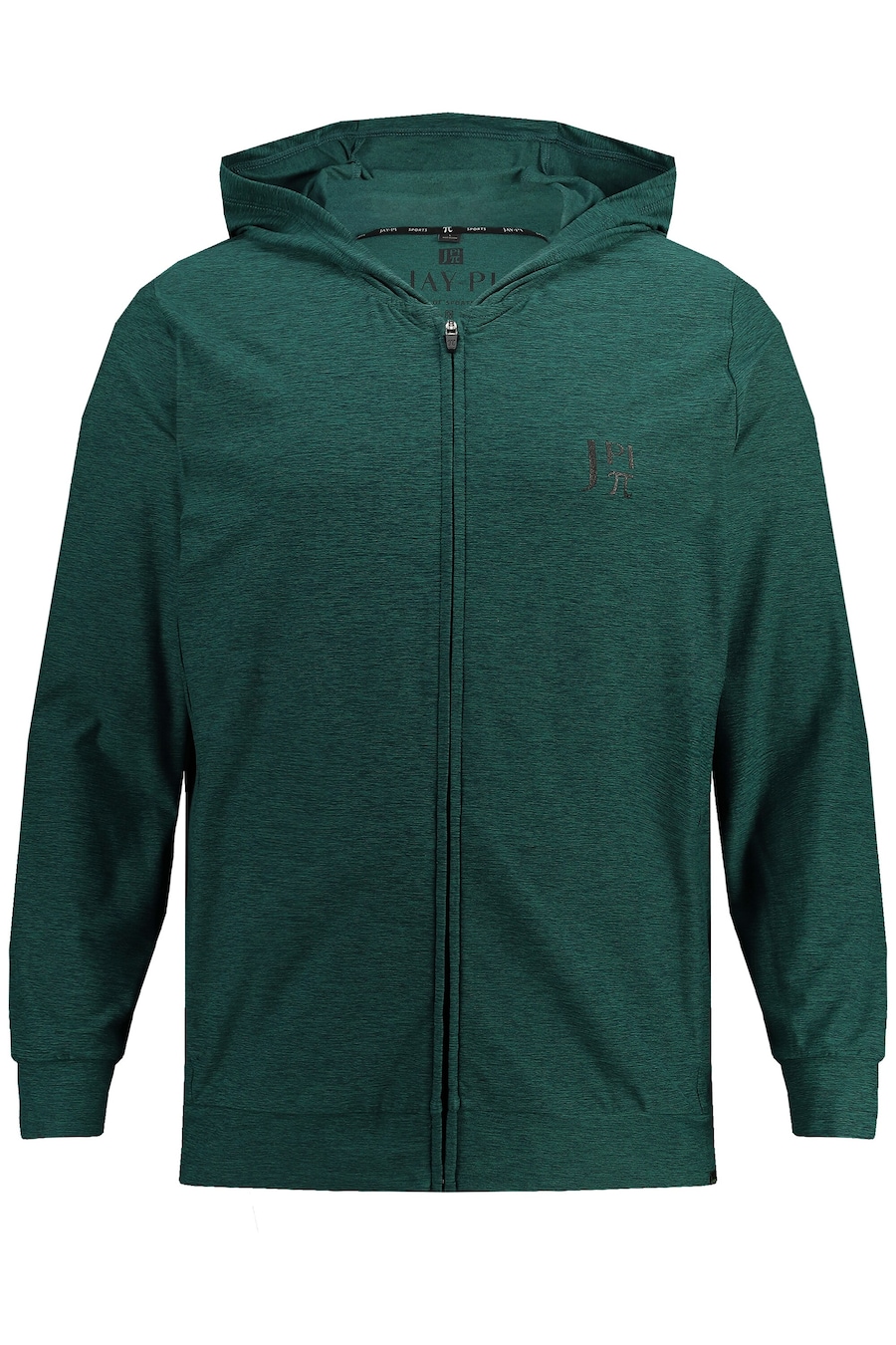 

Спортивная толстовка с капюшоном на молнии JAY-PI, изумрудный