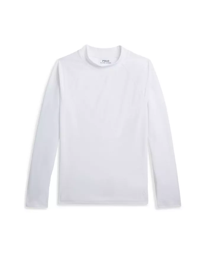 

Рашгард Performance Stretch для мальчиков старшего возраста Polo Ralph Lauren, белый
