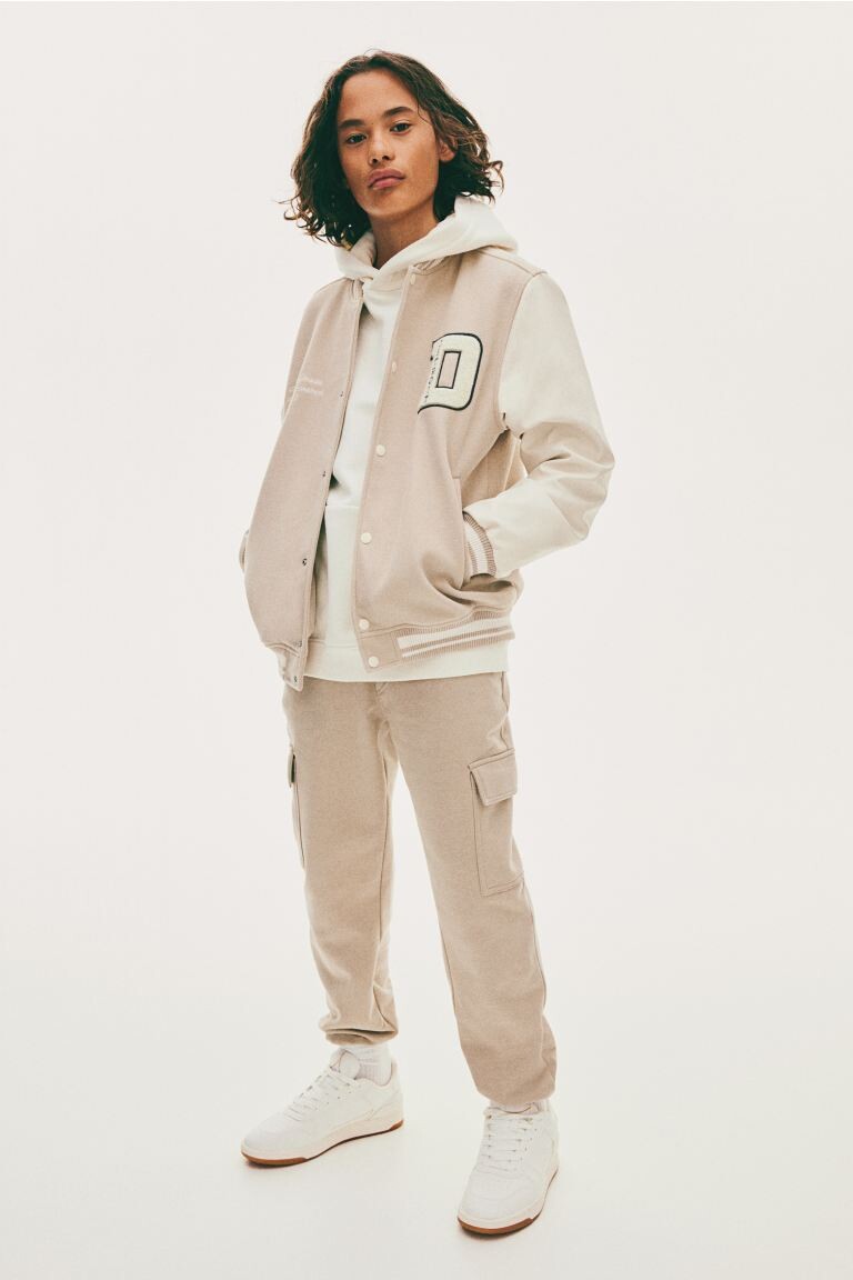 

Джоггеры-Карго H&M, бежевый