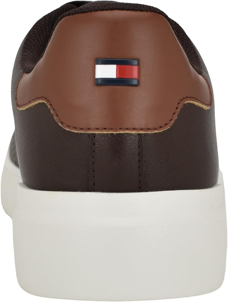 Tommy Hilfiger Мужские кроссовки Norwin, Dark Coffee/Cognac — фото 4