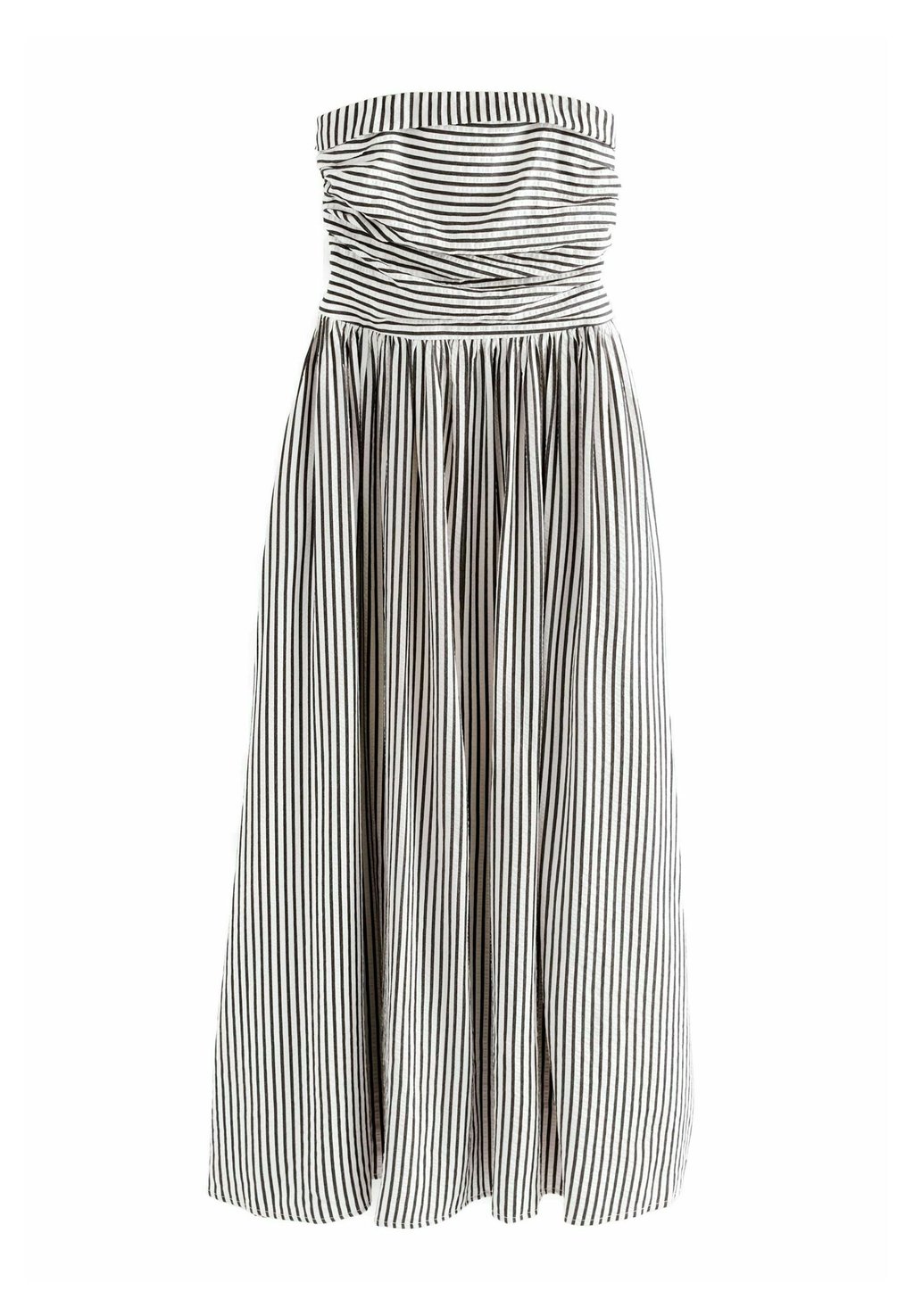 

Платье макси REGULAR FIT - SEERSUCKER BANDEAU MIDI SUMMER - Day dress Next, черный