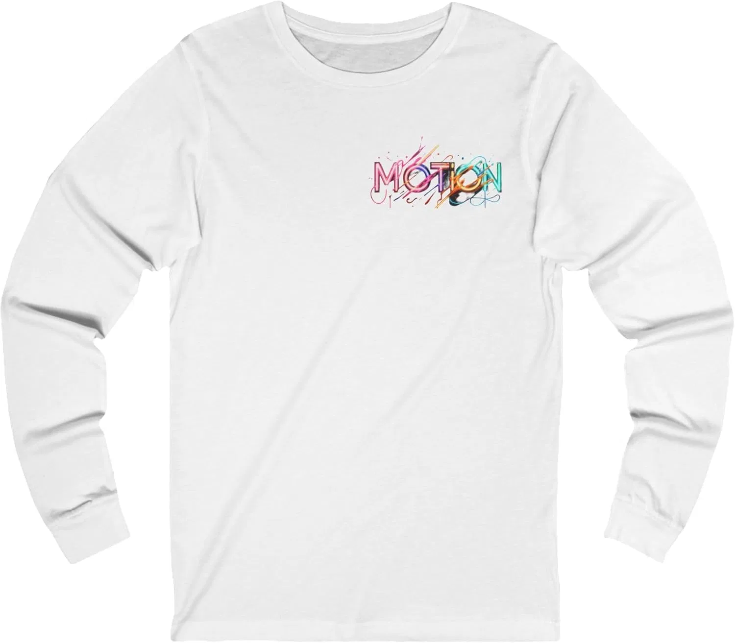 Футболка с длинным рукавом Motion Wear, белая