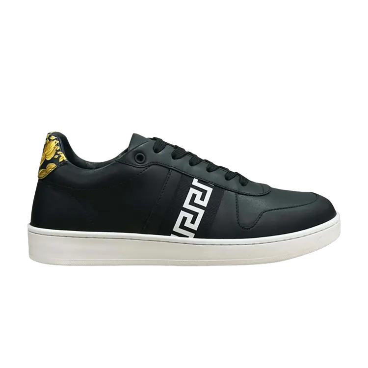 

Кроссовки Versace La Greca Sneaker Black, черный