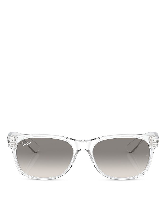 

Солнцезащитные очки Ray-Ban унисекс Wayfarer, прорезиненные, квадратные, 50 мм, серый