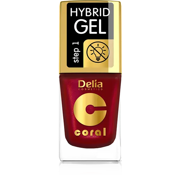 

Гибридный лак для ногтей 61 Delia Coral Hybrid Gel, 11 мл