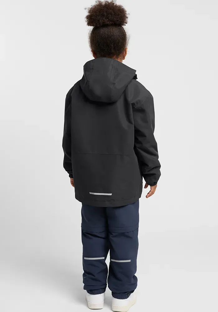 Функциональная куртка 3-в-1 Jack Wolfskin "ICELAND 3IN1 JACKET K", с капюшоном, цвет Phantom — фото 2