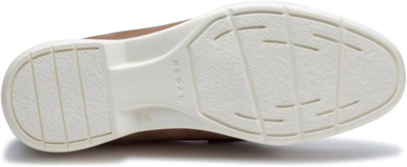 Лоферы мужские REGAL Penny Loafer, коричневая замша — фото 4