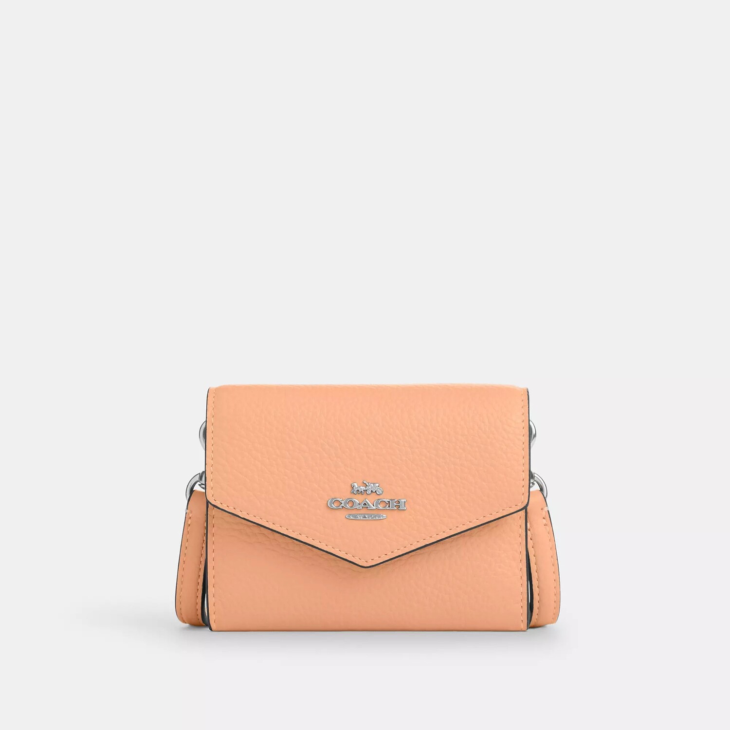

Мини-кошелек-конверт с ремешком Coach Outlet, цвет Faded Blush