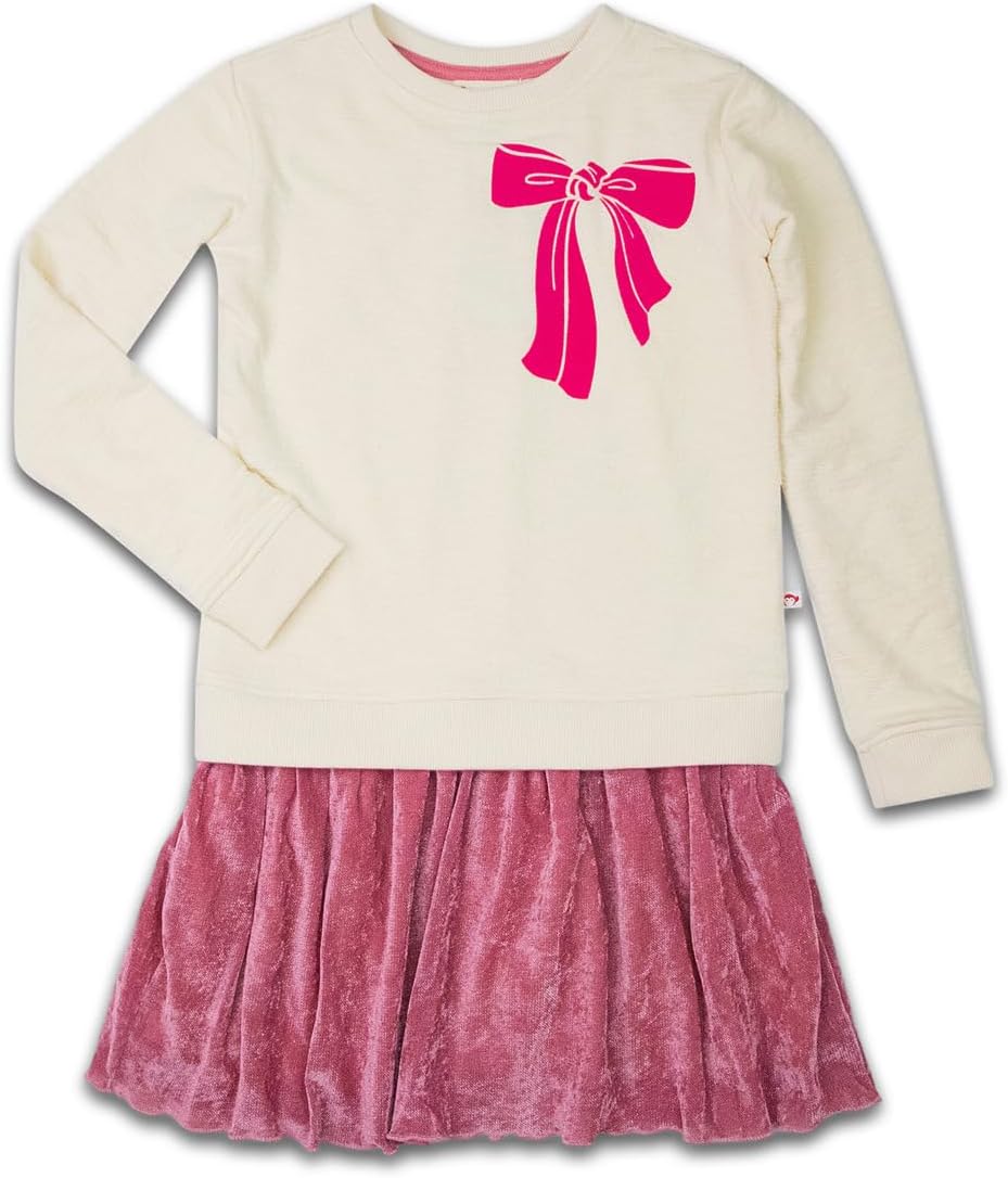 

Платье Appaman Kids Sweatshirt Dress, кремовый