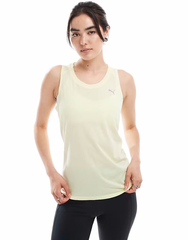 

Майка Run Velocity из трехслойной ткани золотистого цвета Puma