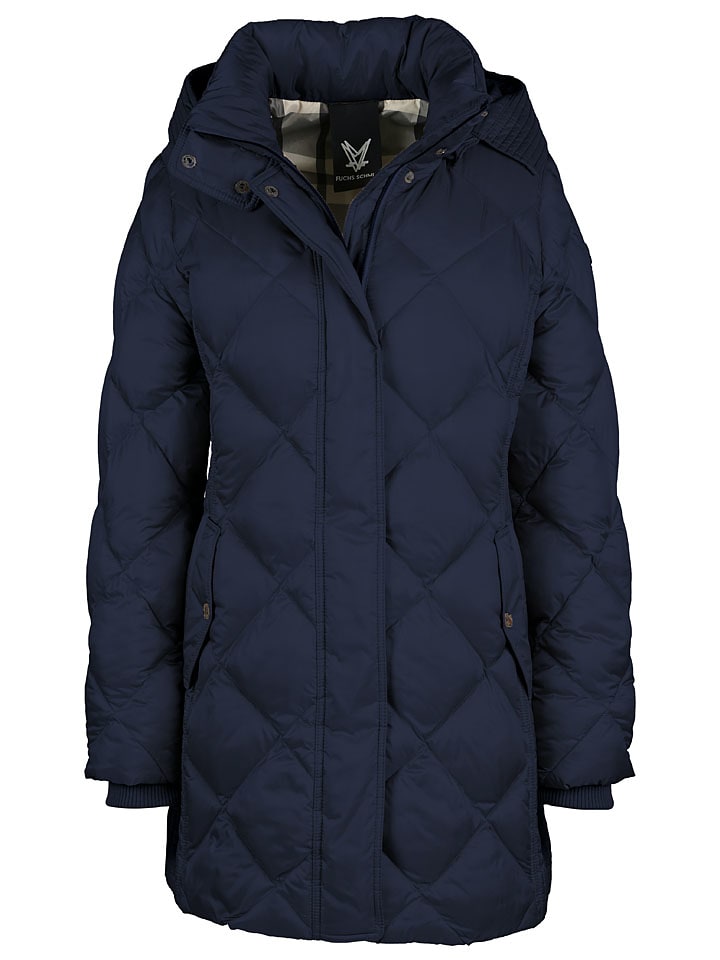 

стеганое пальто темно-синего цвета Fuchs Schmitt
