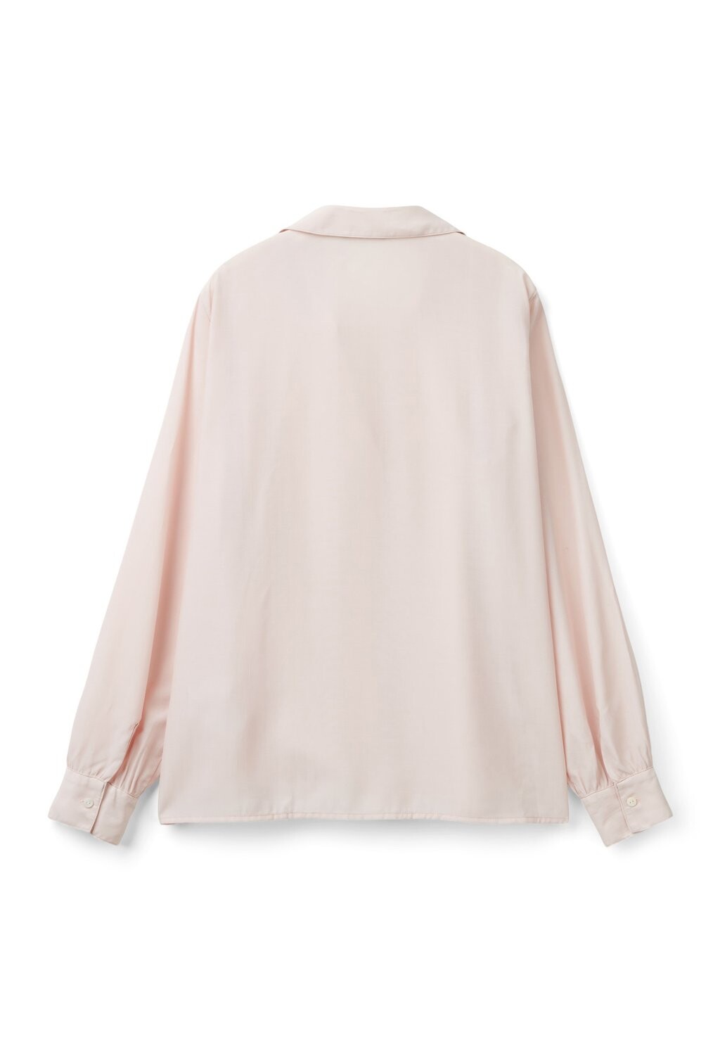 

Блузка на пуговицах WITH V-NECK United Colors of Benetton, розовый