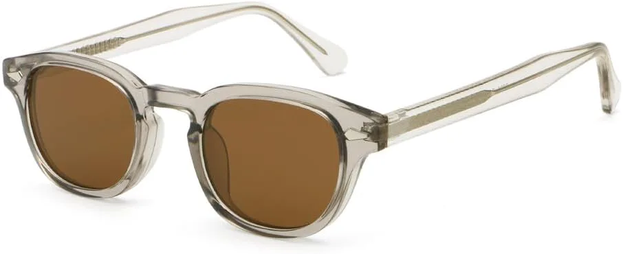 

Солнцезащитные очки UV400 - Маленькая оправа, панк-стиль, градиентная расцветка, для женщин и мужчин, для бега и занятий спортом на открытом воздухе UYPTK, Gray Tea