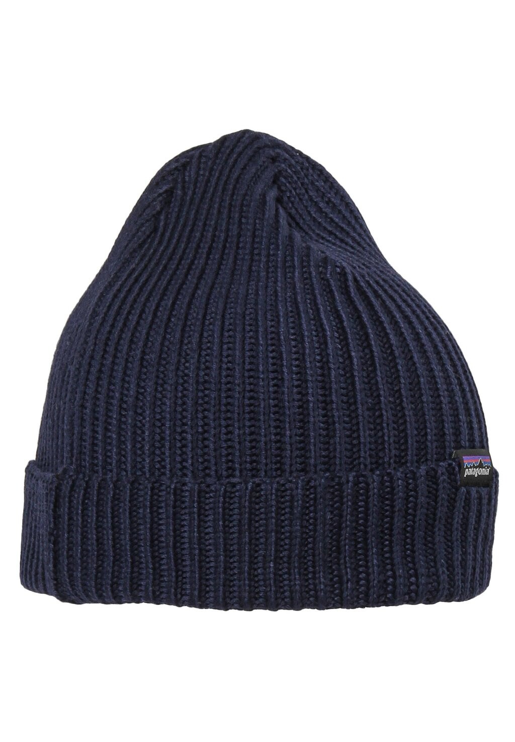 

Шапка FISHERMANS ROLLED BEANIE Patagonia, темно-синий