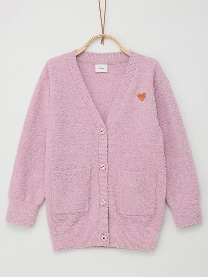 

Кардиган s.Oliver Sweatjacke, розовый