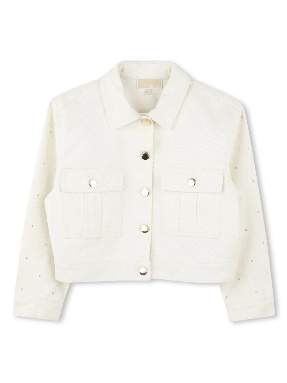 

Жакет на пуговицах Michael Kors Kids, белый