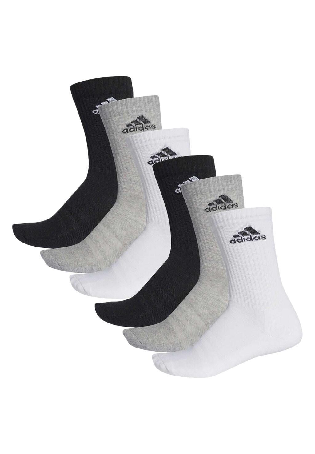 

Спортивные носки 6 PACK UNISEX adidas Performance, цвет grey melange