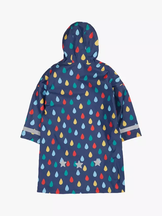Детский дождевик Puddle Packaway, цвет Радужный дождь Frugi — фото 4