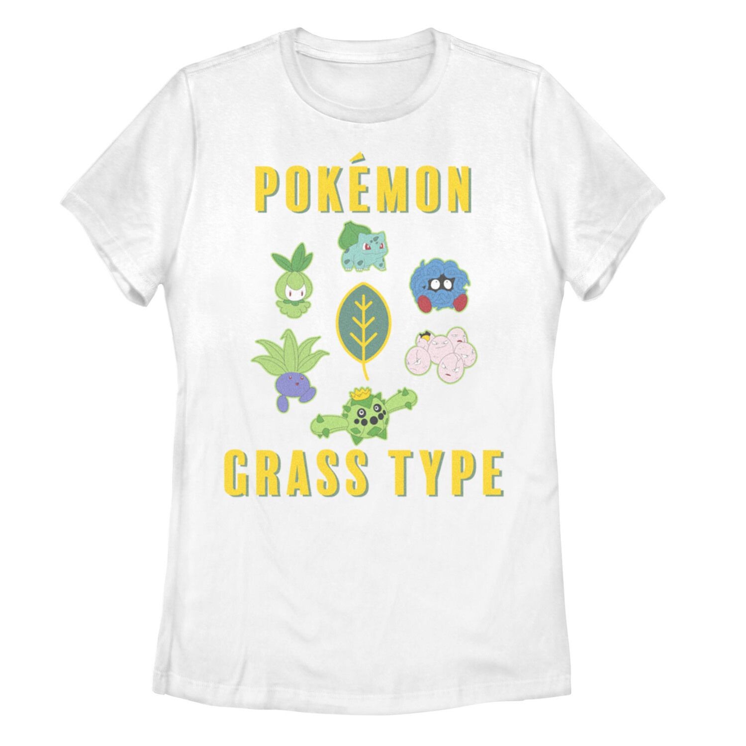 

Детская футболка с рисунком Pokemon Grass Type Licensed Character