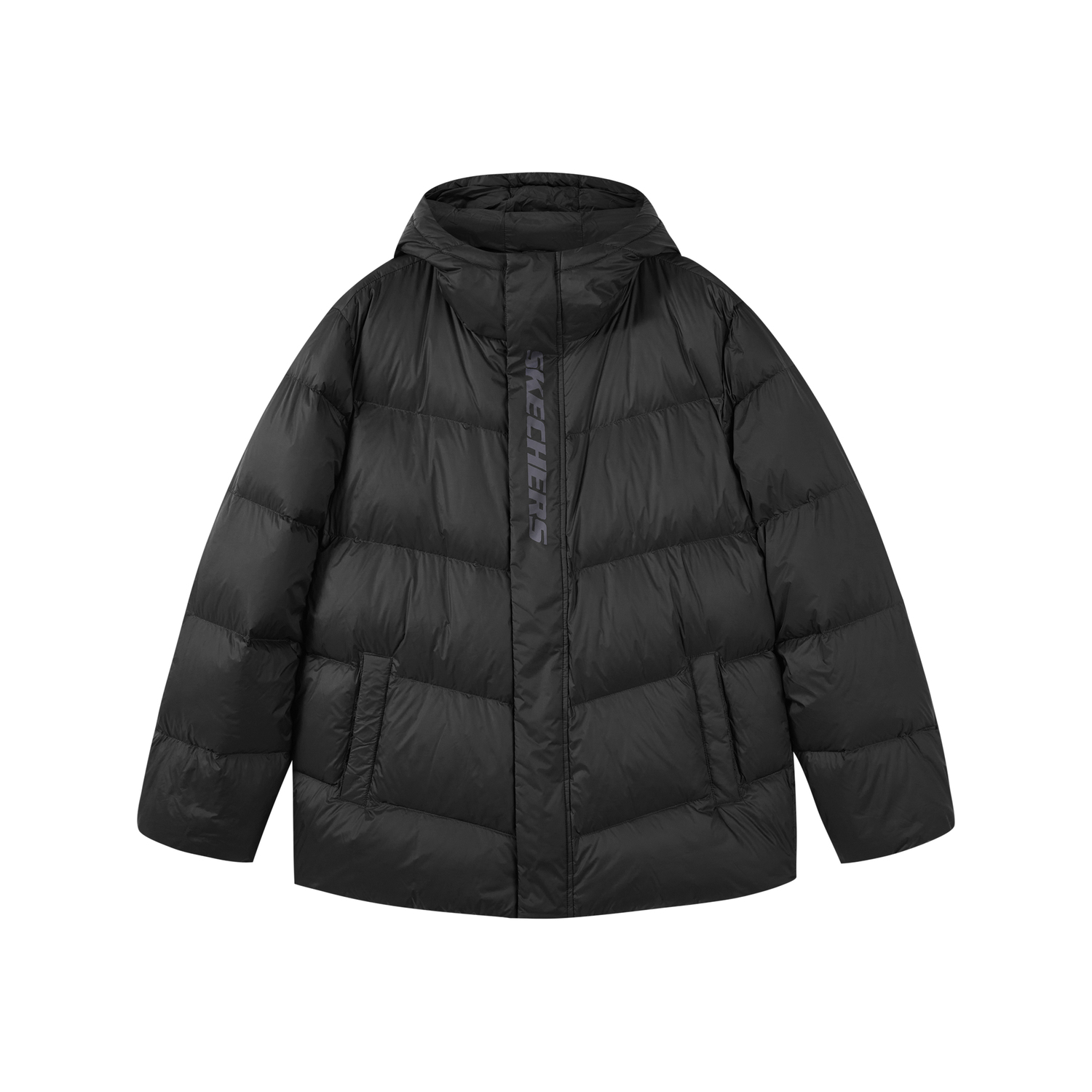 

Skechers Унисекс пуховик, Carbon Black