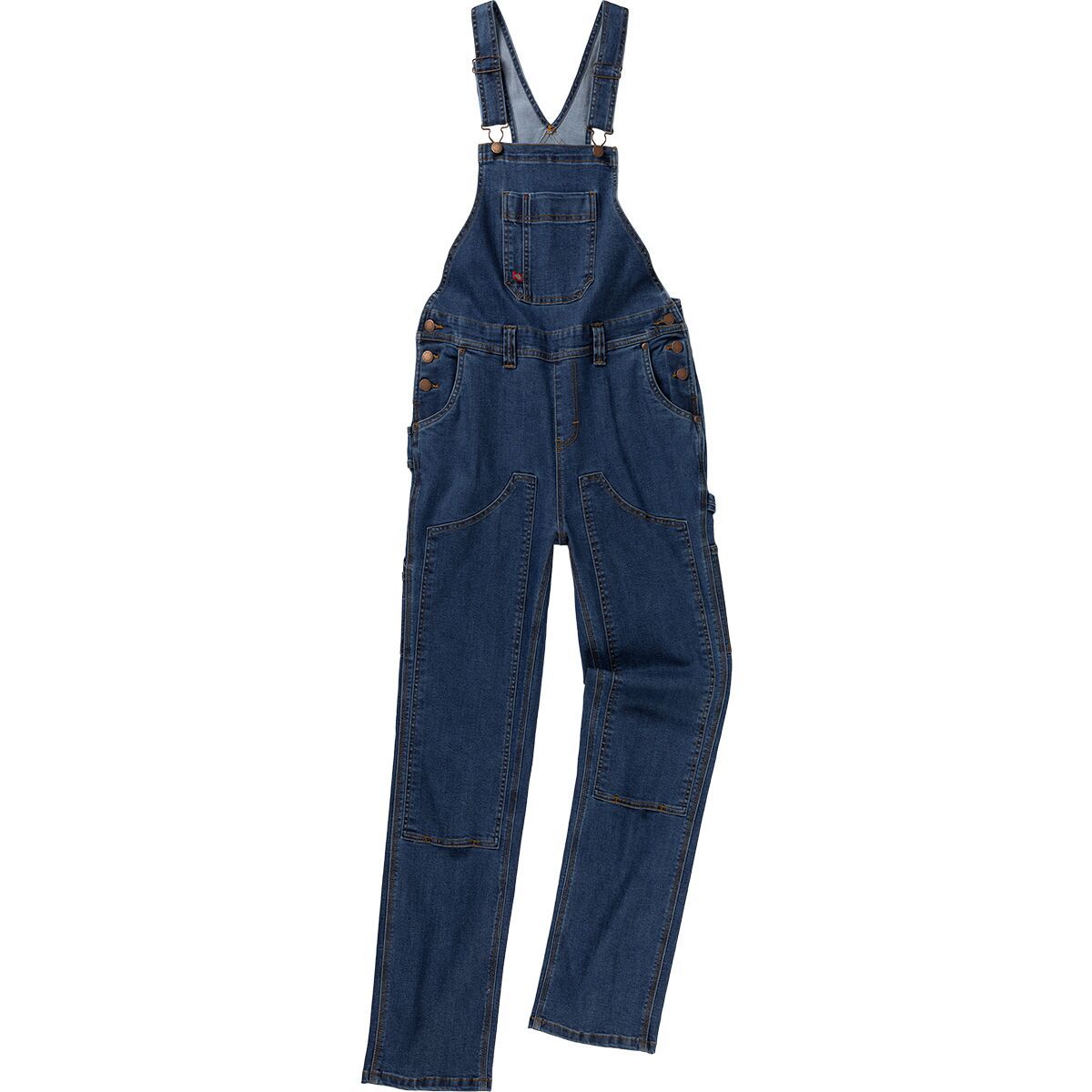

Джинсовый комбинезон с двойной грудкой Dickies, цвет dark stone wash
