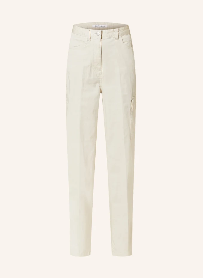 

Прямые джинсы Calvin Klein Jeans, бежевый