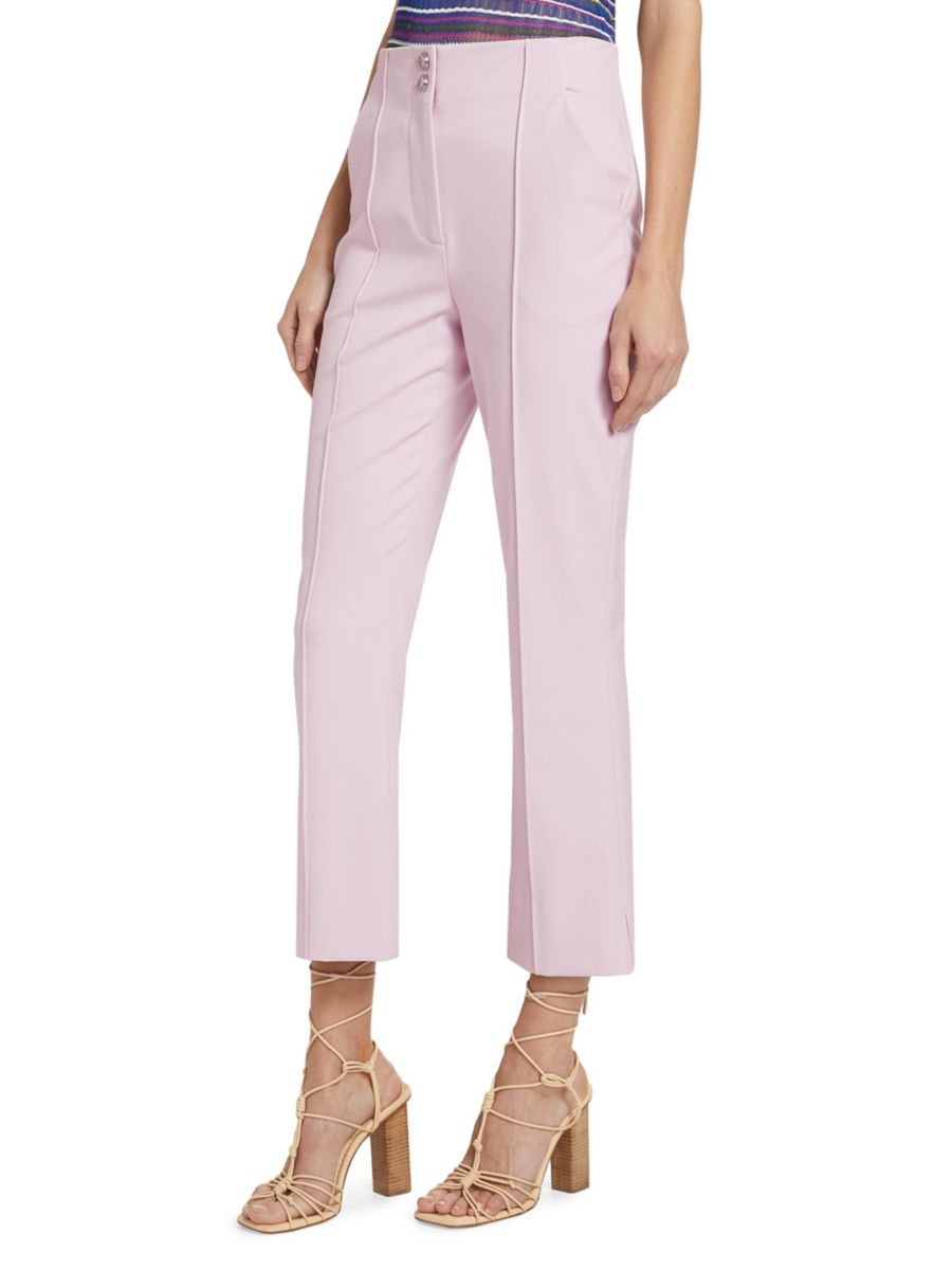 

Расклешенные брюки Kean Stretch Veronica Beard, цвет Light Orchid