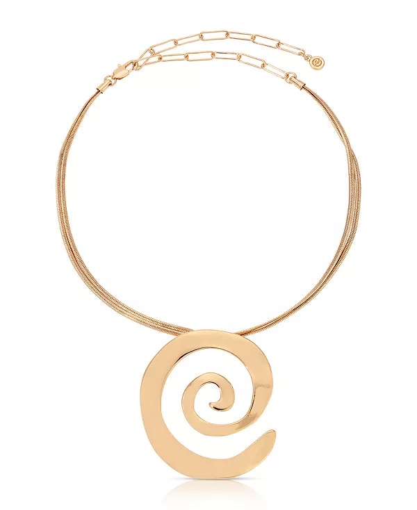 

Ожерелье с подвеской «Аура-свирль» Ettika, gold