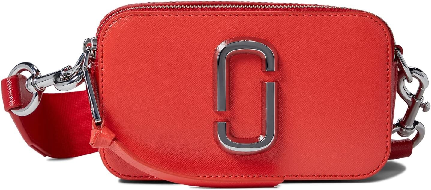 

Сумка The Bicolor Snapshot Marc Jacobs, цвет Electric Orange Multi